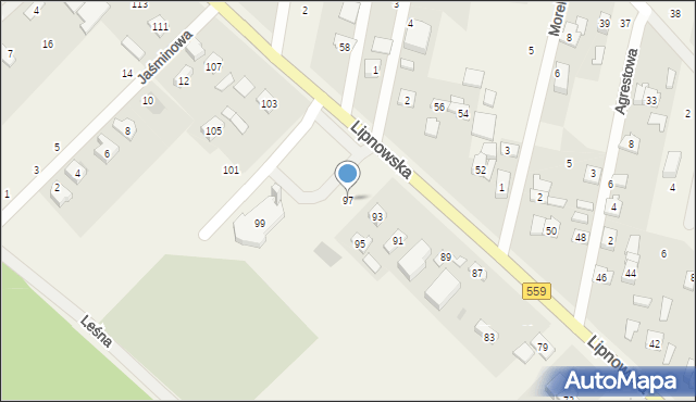Maszewo Duże, Lipnowska, 97, mapa Maszewo Duże