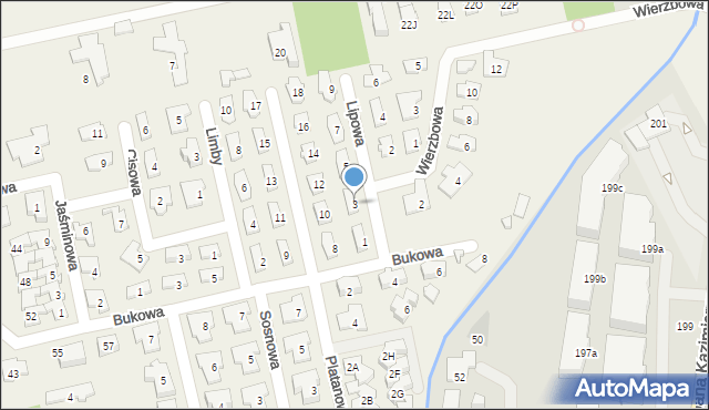 Michałów-Grabina, Lipowa, 3, mapa Michałów-Grabina