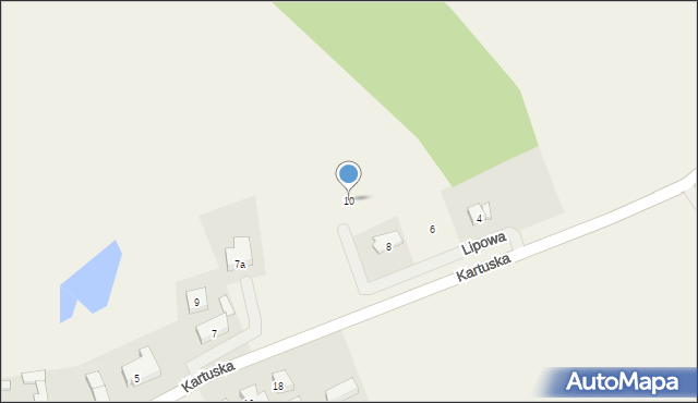 Mirachowo, Lipowa, 10, mapa Mirachowo