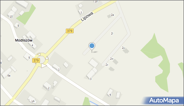 Modliszów, Lipowa, 2h, mapa Modliszów