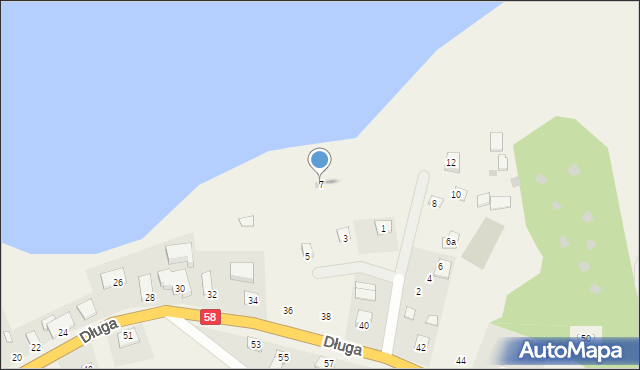 Narty, Lipowe Wzgórze, 7, mapa Narty
