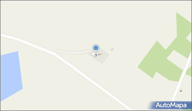 Nowa Wieś Malborska, Lipowiec, 26, mapa Nowa Wieś Malborska