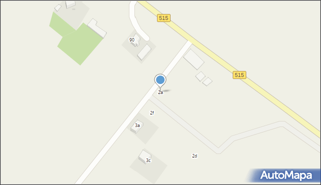 Nowa Wieś Malborska, Lipowiec, 2a, mapa Nowa Wieś Malborska