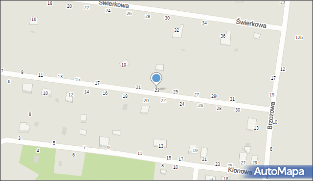 Nowe Miasto, Lipowa, 23, mapa Nowe Miasto