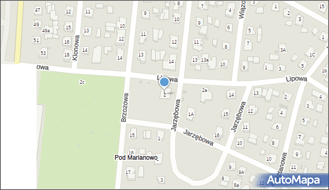 Nowe Miasto Lubawskie, Lipowa, 2, mapa Nowe Miasto Lubawskie