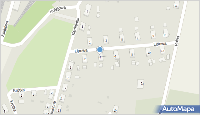 Nowe Skalmierzyce, Lipowa, 4, mapa Nowe Skalmierzyce