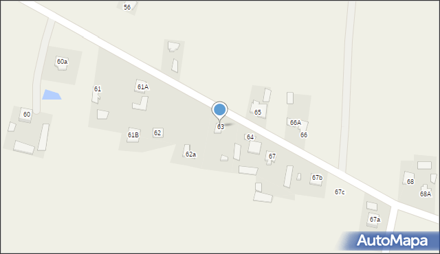 Nowinki, Lipowa, 17, mapa Nowinki