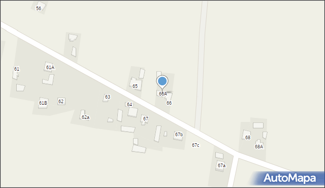 Nowinki, Lipowa, 4a, mapa Nowinki