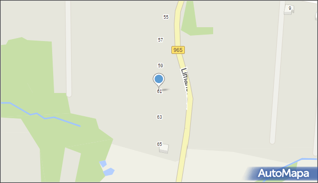 Nowy Wiśnicz, Limanowska, 61, mapa Nowy Wiśnicz