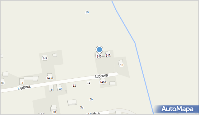 Opalenie, Lipowa, 22, mapa Opalenie