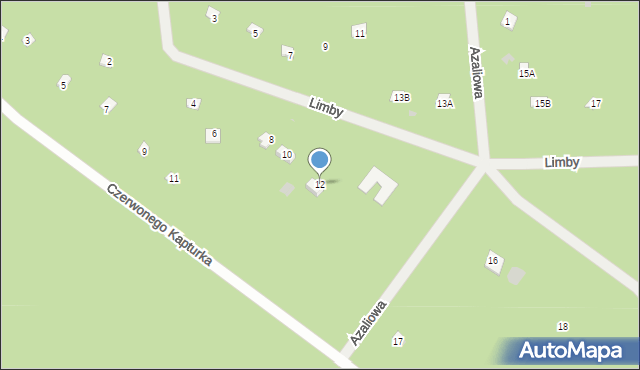 Osiedle Wilga, Limby, 12, mapa Osiedle Wilga