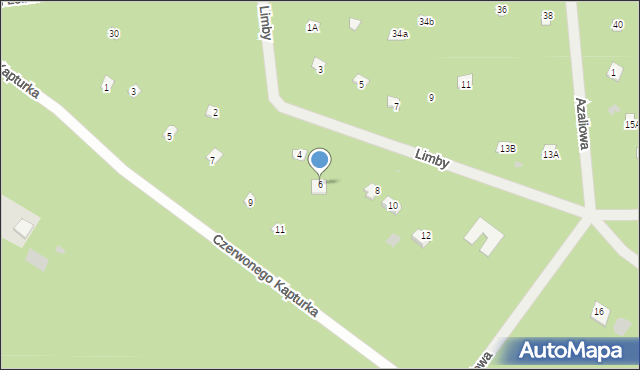 Osiedle Wilga, Limby, 6, mapa Osiedle Wilga