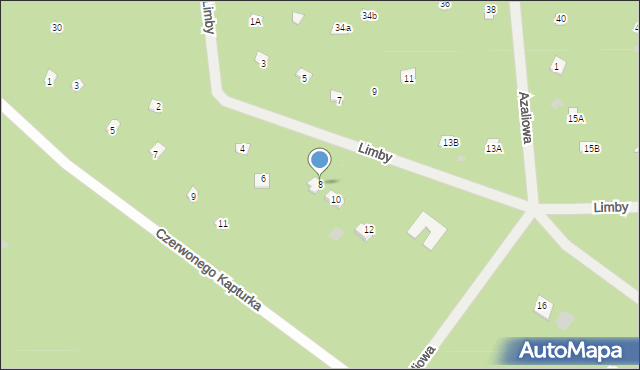 Osiedle Wilga, Limby, 8, mapa Osiedle Wilga