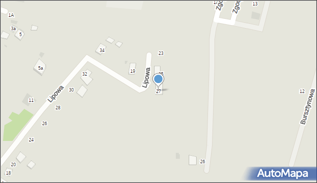 Piekoszów, Lipowa, 27, mapa Piekoszów