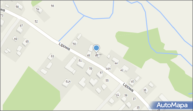 Piotrowice, Lipowa, 46, mapa Piotrowice