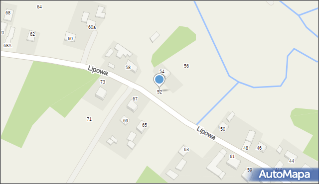 Piotrowice, Lipowa, 52, mapa Piotrowice