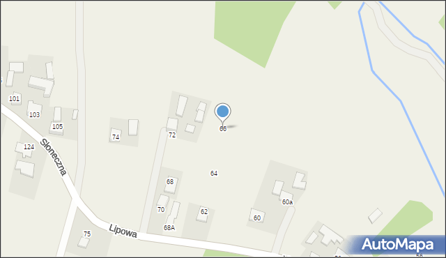 Piotrowice, Lipowa, 66, mapa Piotrowice