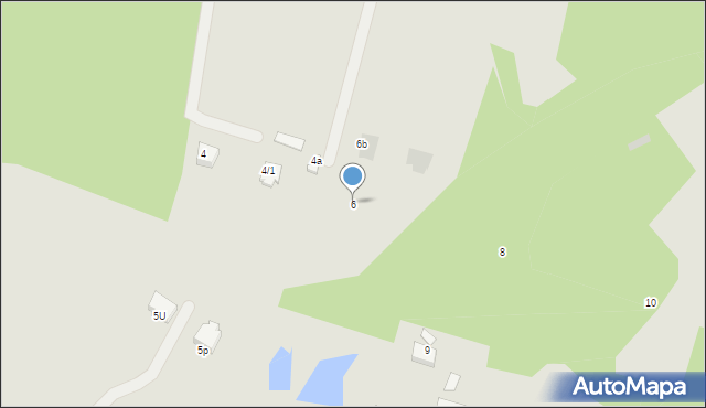 Płock, Lisia, 6, mapa Płock