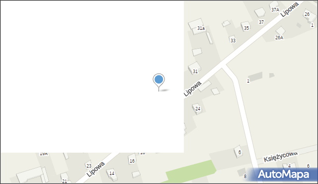 Podgórze, Lipowa, 27, mapa Podgórze