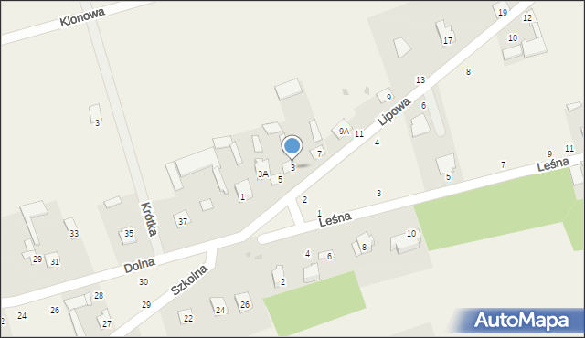 Podgórze, Lipowa, 3, mapa Podgórze