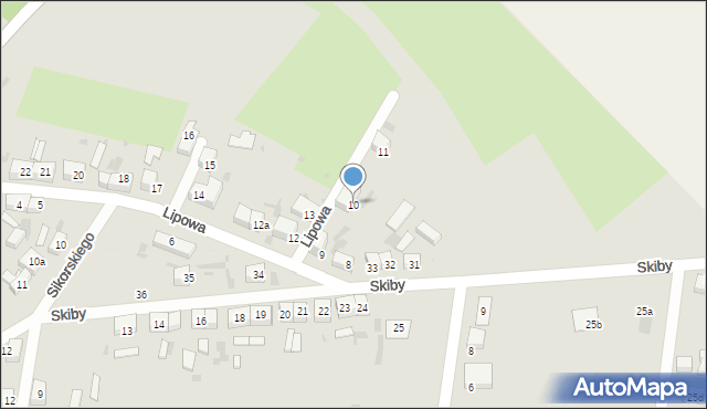 Przemków, Lipowa, 10, mapa Przemków