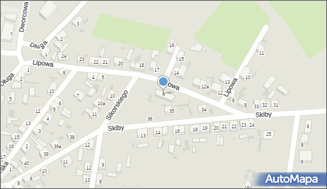 Przemków, Lipowa, 6, mapa Przemków