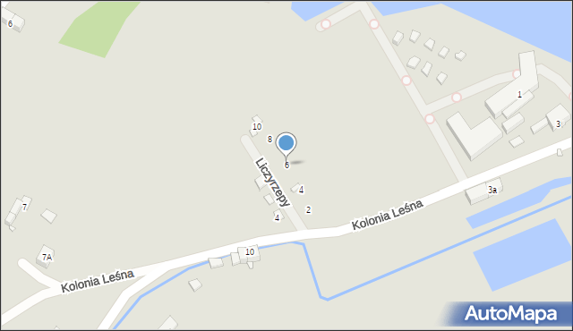 Radków, Liczyrzepy, 6, mapa Radków