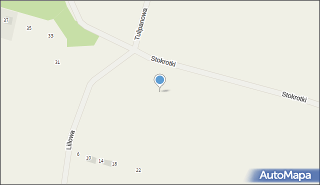 Radziszewo, Liliowa, 52, mapa Radziszewo