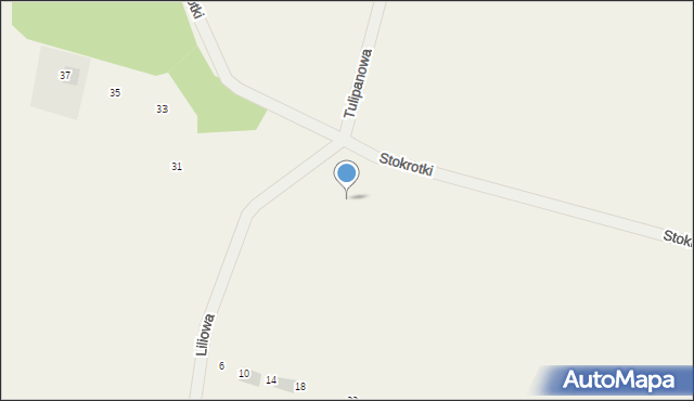 Radziszewo, Liliowa, 60, mapa Radziszewo