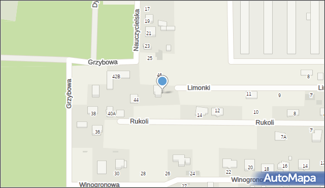 Rozalin, Limonki, 17, mapa Rozalin