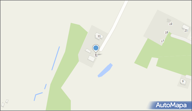 Roztoka, Lipowa, 31, mapa Roztoka