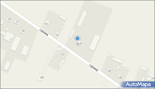 Ruchenka, Lipowa, 30, mapa Ruchenka