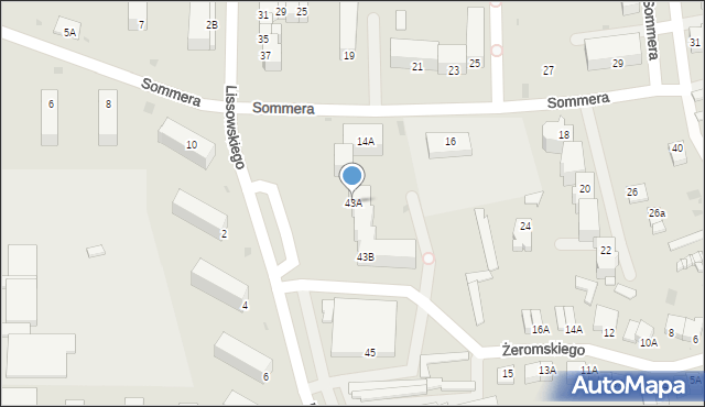 Rypin, Lissowskiego Cz., ks., 43A, mapa Rypin