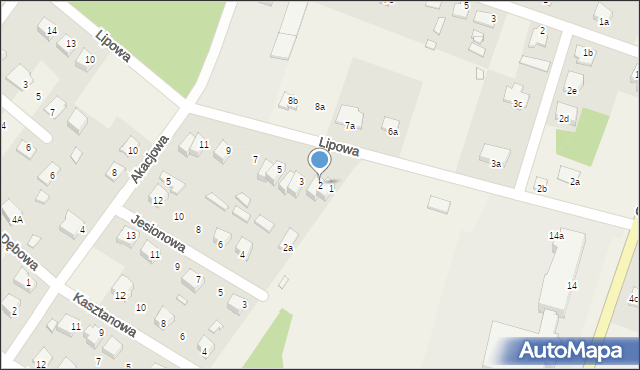 Sadlinki, Lipowa, 2, mapa Sadlinki