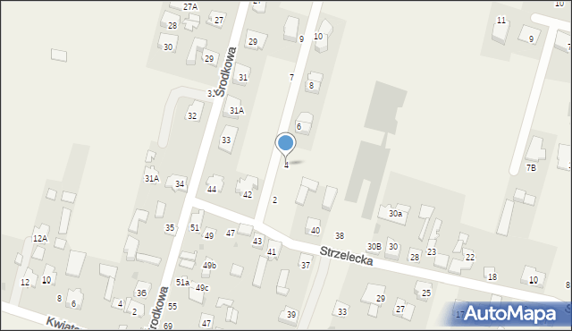 Sadowa, Lipińskiego Klemensa, plut., 4, mapa Sadowa