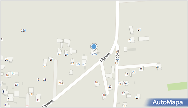 Sandomierz, Lipowa, 27A, mapa Sandomierza