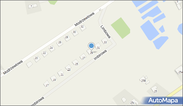 Sękowo, Limbowa, 29, mapa Sękowo