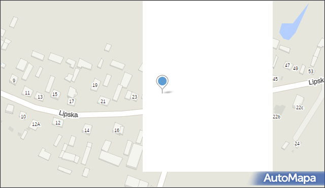 Sienno, Lipska, 27, mapa Sienno