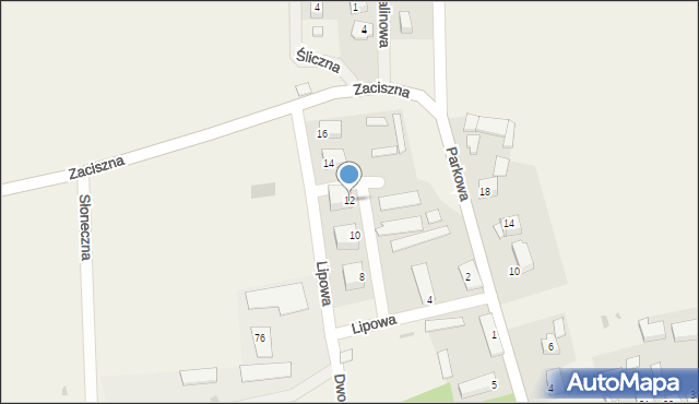 Skrzeszowice, Lipowa, 12, mapa Skrzeszowice