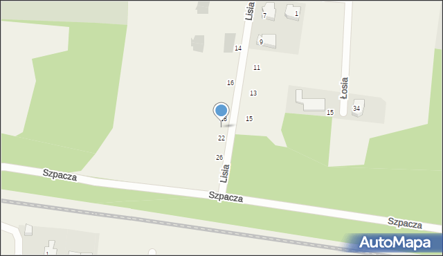 Sobolewo, Lisia, 20, mapa Sobolewo