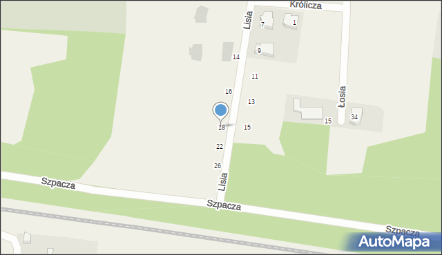 Sobolewo, Lisia, 18, mapa Sobolewo