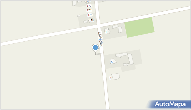 Sokolnik, Liwiecka, 4, mapa Sokolnik