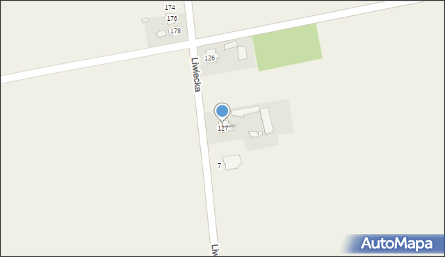 Sokolnik, Liwiecka, 5, mapa Sokolnik