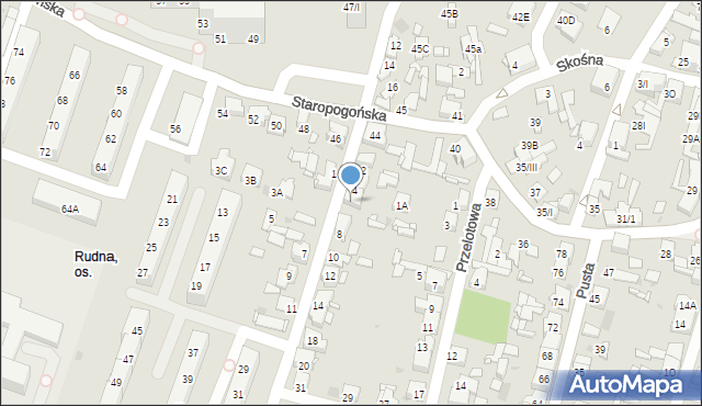 Sosnowiec, Litewska, 6, mapa Sosnowca