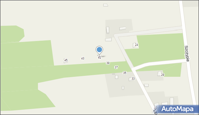 Suliszowice, Lipowa, 41, mapa Suliszowice