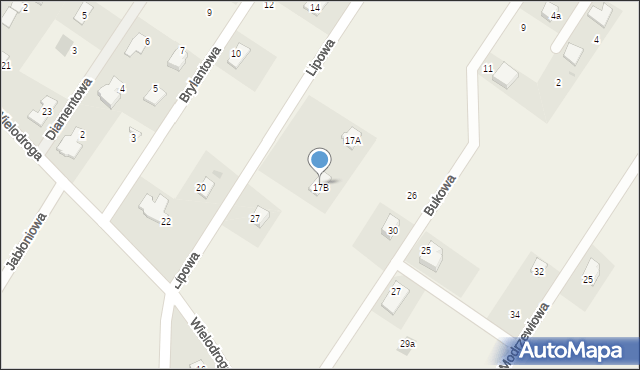 Suszec, Lipowa, 19a, mapa Suszec