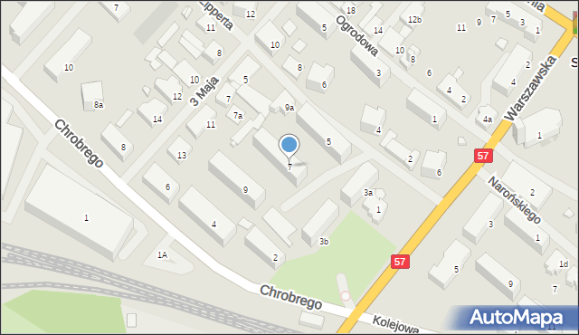 Szczytno, Lipperta Jana, 7, mapa Szczytno