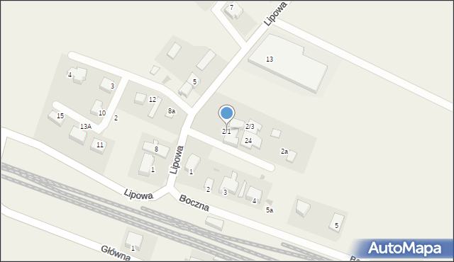 Szymankowo, Lipowa, 2/1, mapa Szymankowo