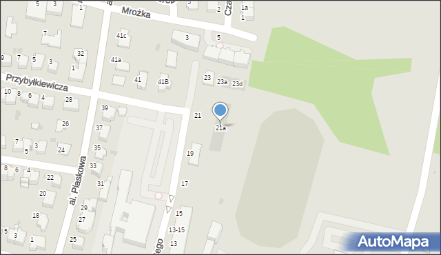 Tarnów, Lippóczy'ego Norberta, 21a, mapa Tarnów
