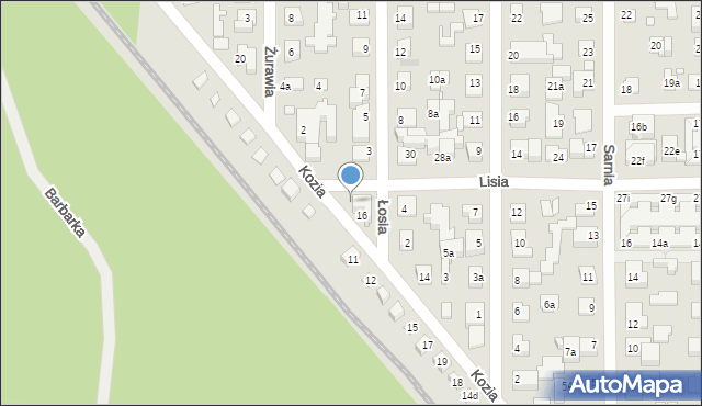 Toruń, Lisia, 37, mapa Torunia